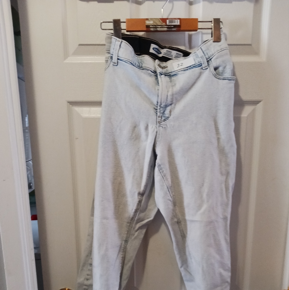 White washed jeans